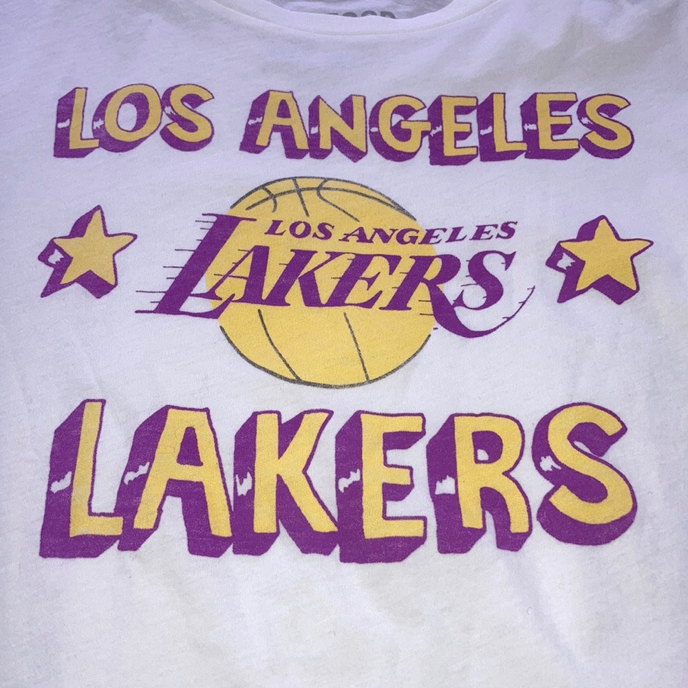 Junk Food Junior's LA Lakers Basketball T